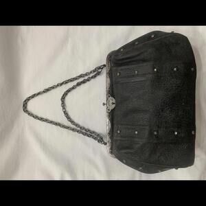 Antique civil war era Brevete Leather locking Black handmade Messenger B…